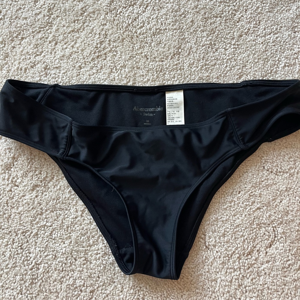 Abercrombie & Fitch Black Bikini Swimwear